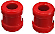 9.8111R Shock Bushing - Red, Polyurethane, 1-Piece, Universal, Set of 2