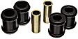 1988 Chevrolet R20 - Black Polyurethane 1-Piece Straight eye Shock Bushing, Set of 4