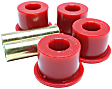 9.9488R Flange Type Bushing - Red, OD 1.75 in, ID .875 in, Tube Length 2.56 in
