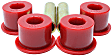 9.9488R Flange Type Bushing - Red, OD 1.75 in, ID .875 in, Tube Length 2.56 in