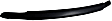 301675 Bug Shield, Matte Black, Bolt-On Attachment Style, Superguard Series