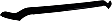 302855 Bug Shield, Matte Black, Bolt-On Attachment Style, Superguard Series