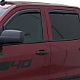 571671 Front and Rear Window Visor, Smoke