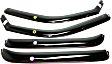 571721 Front and Rear, Driver and Passenger Side Window Visor, Smoke