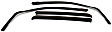 573391 Front and Rear, Driver and Passenger Side Window Visor, Smoke