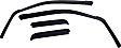 575085 Front and Rear, Driver and Passenger Side Window Visor, Matte Black
