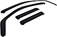 575815 Front and Rear, Driver and Passenger Side Window Visor, Matte Black