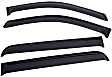 576001 Front and Rear Window Visor, Smoke