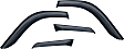 641771 Front and Rear Window Visor, Smoke