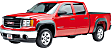 751514 Front and Rear, Driver and Passenger Side Fender Flares, Lightly Textured Black Rugged Look Series