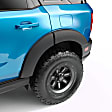 753564 Front and Rear, Driver and Passenger Side Fender Flares, Black Sport Utility