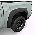 755404 Front and Rear, Driver and Passenger Side Fender Flares, Black