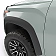 775404 Front and Rear, Driver and Passenger Side Fender Flares, Black