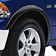 782854 Front and Rear, Driver and Passenger Side Fender Flares, Lightly Textured Black OEM Style Series