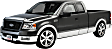 783174 Front and Rear, Driver and Passenger Side Fender Flares, Lightly Textured Black OEM Style Series