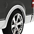 783174 Front and Rear, Driver and Passenger Side Fender Flares, Lightly Textured Black OEM Style Series