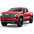 791655 Front and Rear, Driver and Passenger Side Fender Flares, Black