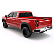 791655 Front and Rear, Driver and Passenger Side Fender Flares, Black