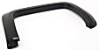791884 Front and Rear, Driver and Passenger Side Fender Flares, Black Bolt-on Look Series
