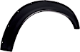 792655 Front and Rear, Driver and Passenger Side Fender Flares, Matte Black Bolt-on Look Series