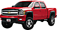 792854 Front and Rear, Driver and Passenger Side Fender Flares, Lightly Textured Black Bolt-on Look Series
