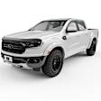 793554-YZ Front and Rear, Driver and Passenger Side Fender Flares, Paint to Match