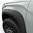 795404 Front and Rear, Driver and Passenger Side Fender Flares, Black