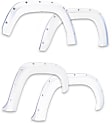 795494-040 Front and Rear, Driver and Passenger Side Fender Flares, White Bolt-On Look Painted Series