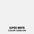 795494-040 Front and Rear, Driver and Passenger Side Fender Flares, White Bolt-On Look Painted Series