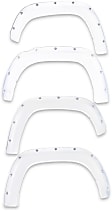 795494-040 Front and Rear, Driver and Passenger Side Fender Flares, White Bolt-On Look Painted Series