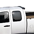 981579 Cab Spoiler - Matte Black, Polyurethane, Direct Fit, Sold individually