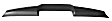 982959 Cab Spoiler - Matte Black, Polyurethane, Direct Fit, Sold individually
