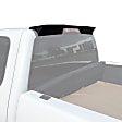 983379 Cab Spoiler - Matte Black, Polyurethane, Direct Fit, Sold individually