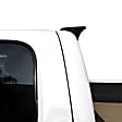 983379 Cab Spoiler - Matte Black, Polyurethane, Direct Fit, Sold individually