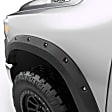 BLF1001 Front and Rear, Driver and Passenger Side Fender Flares, Black