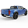 BLF1007 Front and Rear, Driver and Passenger Side Fender Flares, Black