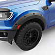 BLF1007 Front and Rear, Driver and Passenger Side Fender Flares, Black