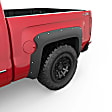 2014 Chevrolet Silverado 1500 - Front and Rear, Driver and Passenger Side, Fender Flares, 69.3 in. Bed, 4-Door, Black, Crew Cab Pickup