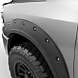 BLF1010 Front and Rear, Driver and Passenger Side Fender Flares, Black