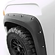 BLF1021 Front and Rear, Driver and Passenger Side Fender Flares, Black