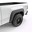 BLF1021 Front and Rear, Driver and Passenger Side Fender Flares, Black
