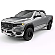 2024 Ram 1500 - Front and Rear, Driver and Passenger Side, Fender Flares, 67.4 in. Bed, 4-Door, Black, Extended Cab Pickup