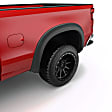 BLF2002 Front and Rear, Driver and Passenger Side Fender Flares, Black