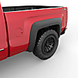 BLF2009 Front and Rear, Driver and Passenger Side Fender Flares, Black