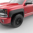 BLF2009 Front and Rear, Driver and Passenger Side Fender Flares, Black