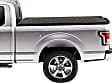 92415 Trifecta 2.0 Series Soft Folding Tonneau Cover, Leather Grained Vinyl Fits Approx. 8 ft. Bed