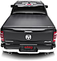 92421 Trifecta 2.0 Series Soft Folding Tonneau Cover, Leather Grained Vinyl Fits Approx. 5 ft. 6 in. Bed