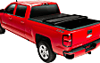 92570 Trifecta 2.0 Series Soft Folding Tonneau Cover, Leather Grained Vinyl Fits Approx. 6 ft. 6 in. Bed