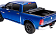 92575 Trifecta 2.0 Series Soft Folding Tonneau Cover, Leather Grained Vinyl Fits Approx. 8 ft. Bed