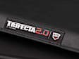 92645 Trifecta 2.0 Series Soft Folding Tonneau Cover, Leather Grained Vinyl Fits Approx. 5 ft. 6 in. Bed